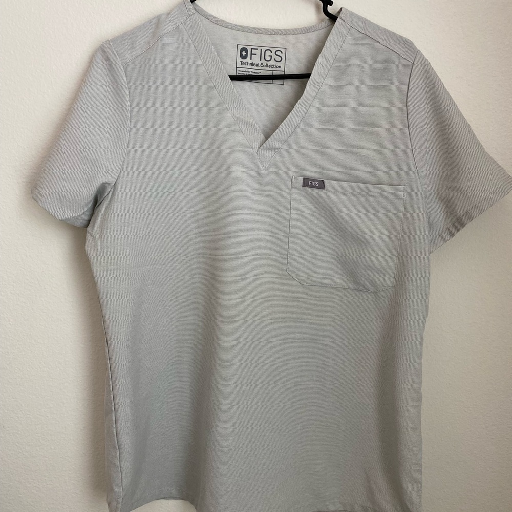 Figs Catarina Top in Space Gray